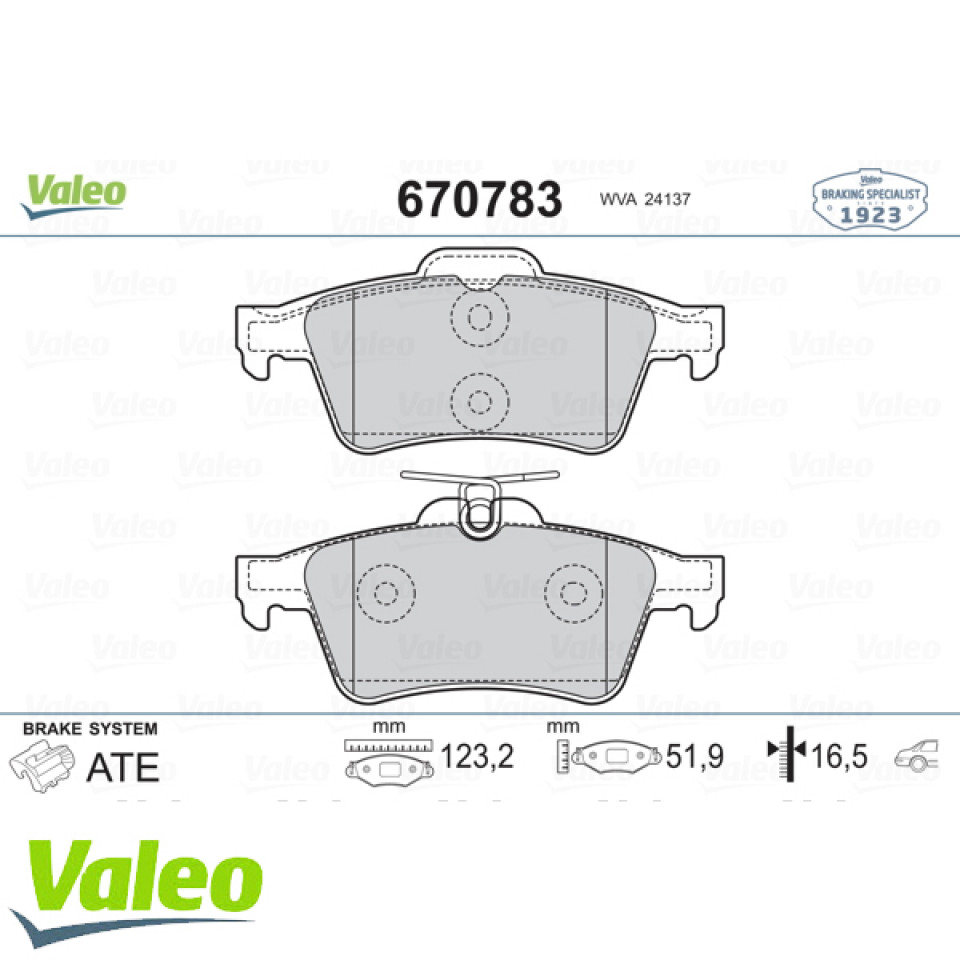 ARKA BALATA FOCUS II CMAX 03=> CONNECT 02=> LAGUNA III 07=> VECTRA C 02=> C5 08=> SIGNUM 03=>